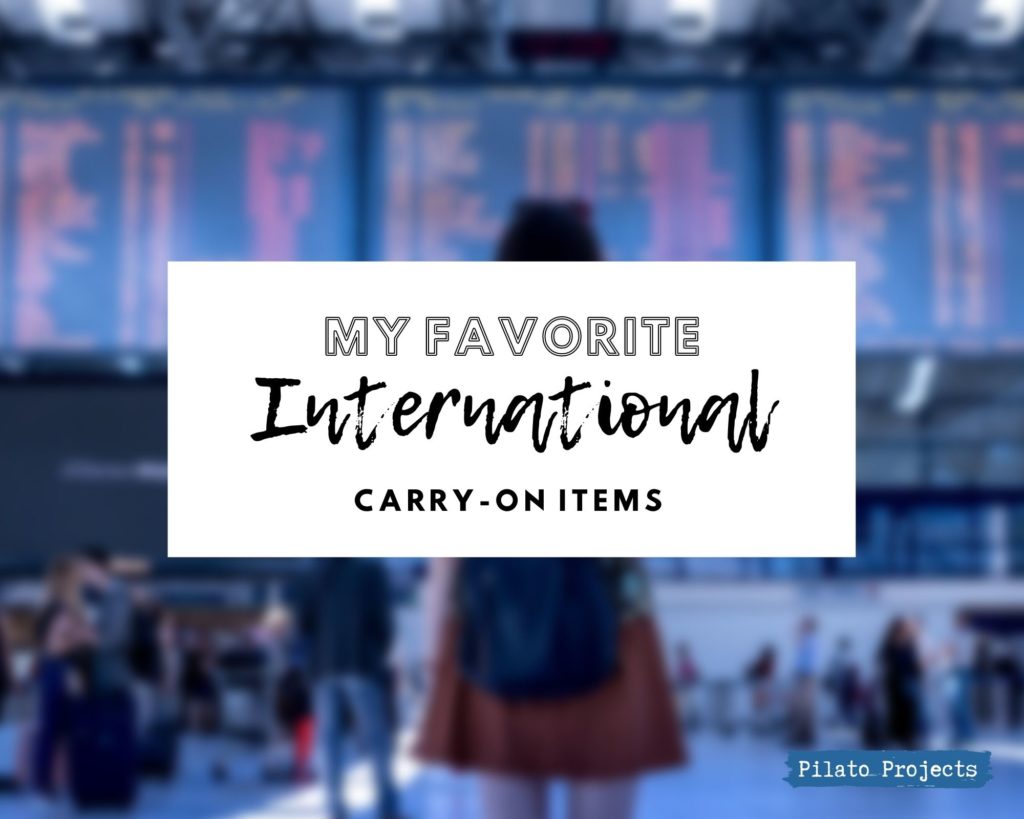 favorite international travel items