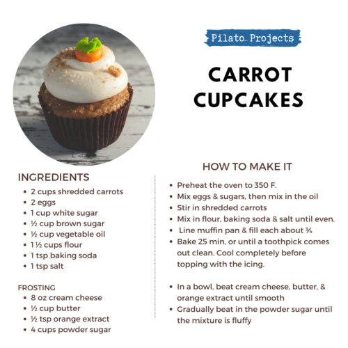 carrot cupcake recipe